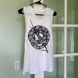 Urban Shaman snake sleeveless t-shirt
